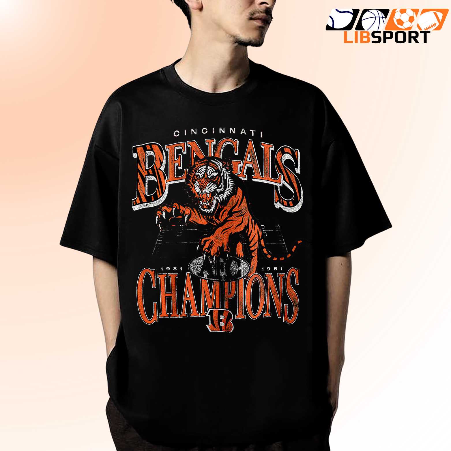 Cincinnati Bengals Champions Unisex T Shirt, Nfl Streetwear Shirt